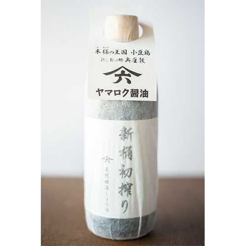 Yamaroku Soy Sauce The First Brewing of The Barrel 2025　ヤマロク醤油 2025年度 新桶初搾り 500ml